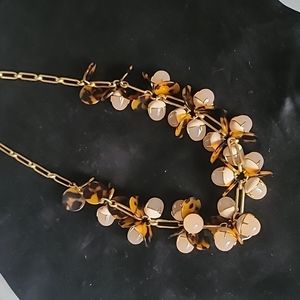 J. Crew Tortoise Necklace
